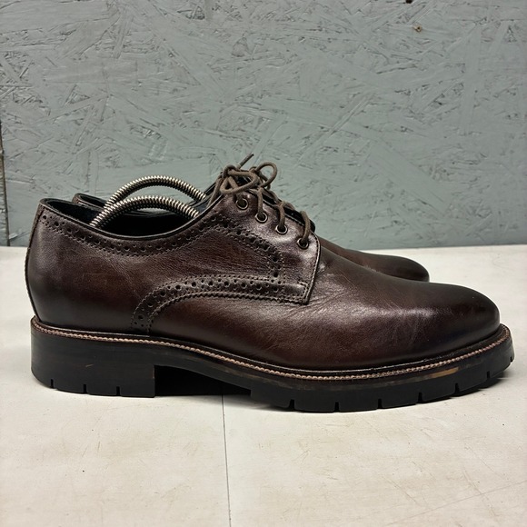Johnston & Murphy XC Flex Cody Plain Toe Oxford Shoes Men\'s US 9.5 Brown main image 10